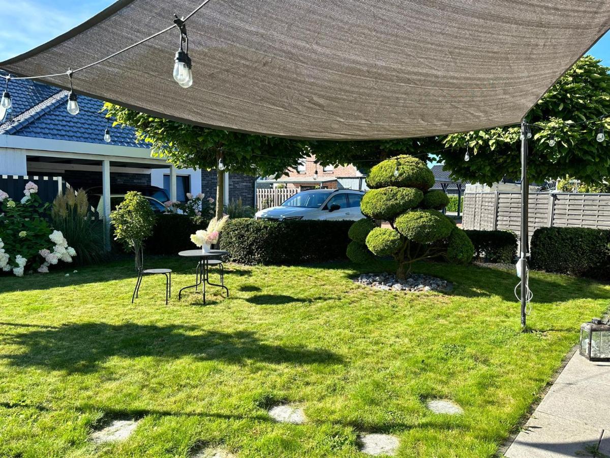 Idylisches Ferienhaus Edewecht Bagian luar foto