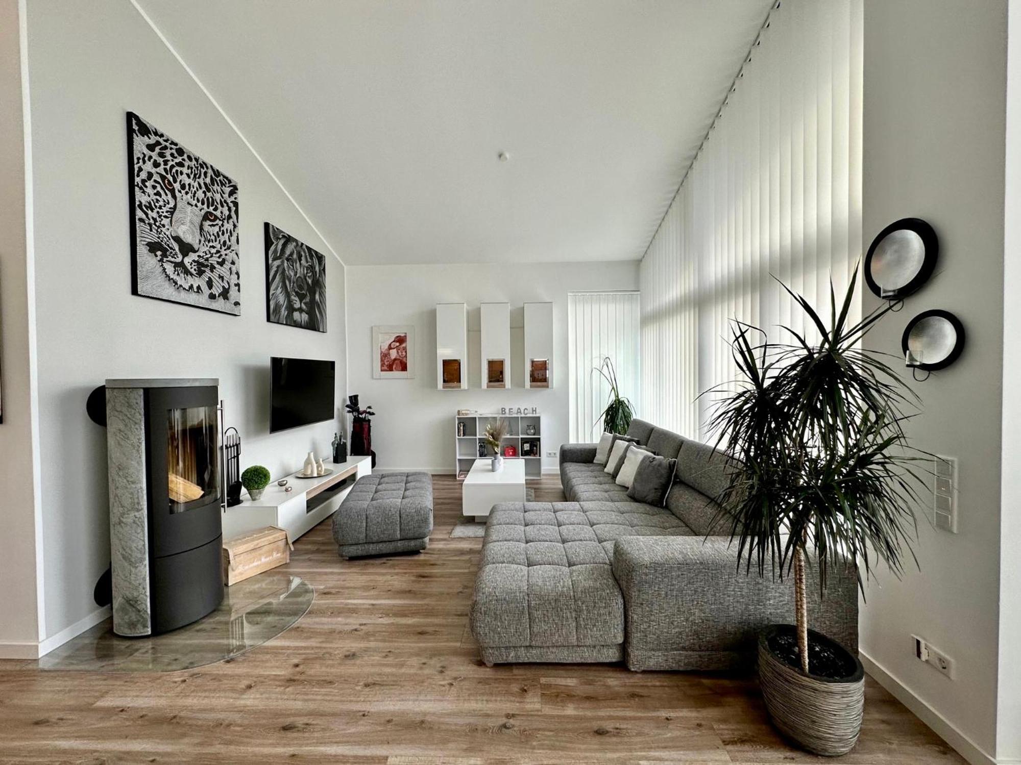 Idylisches Ferienhaus Edewecht Bagian luar foto