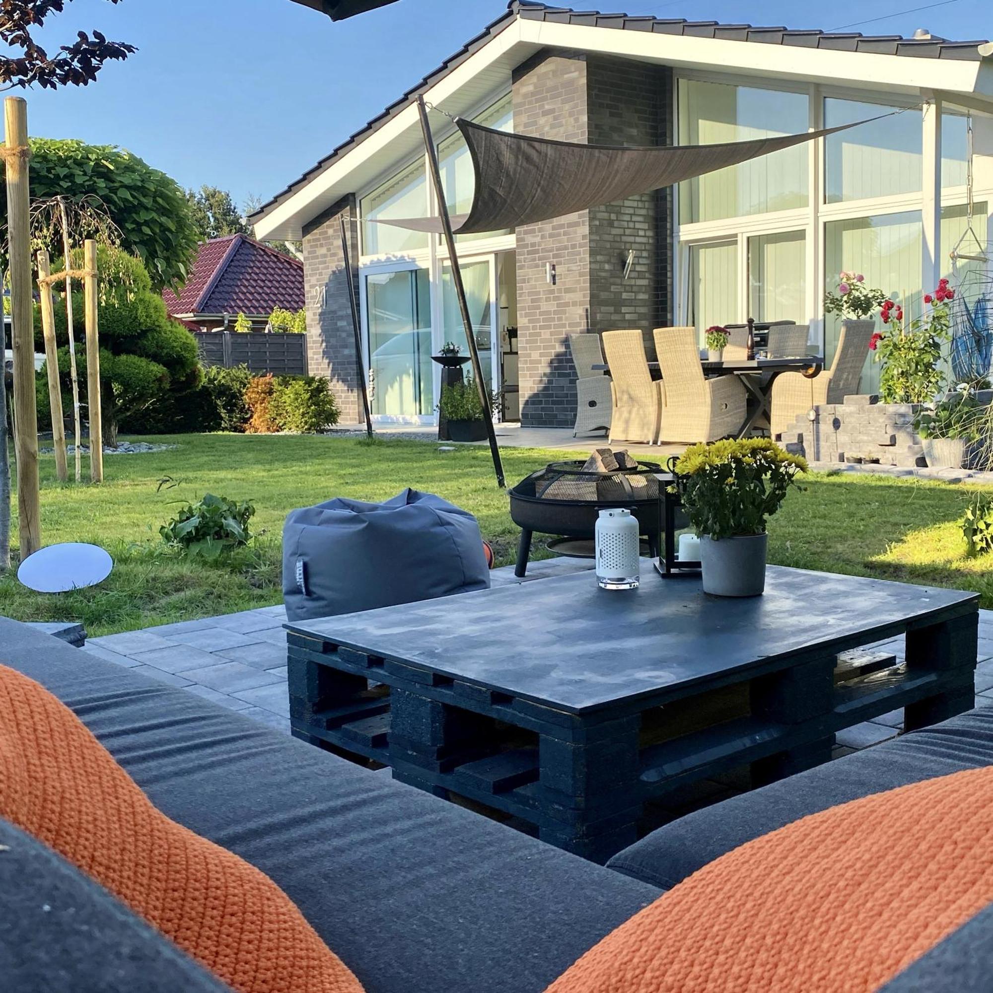 Idylisches Ferienhaus Edewecht Bagian luar foto
