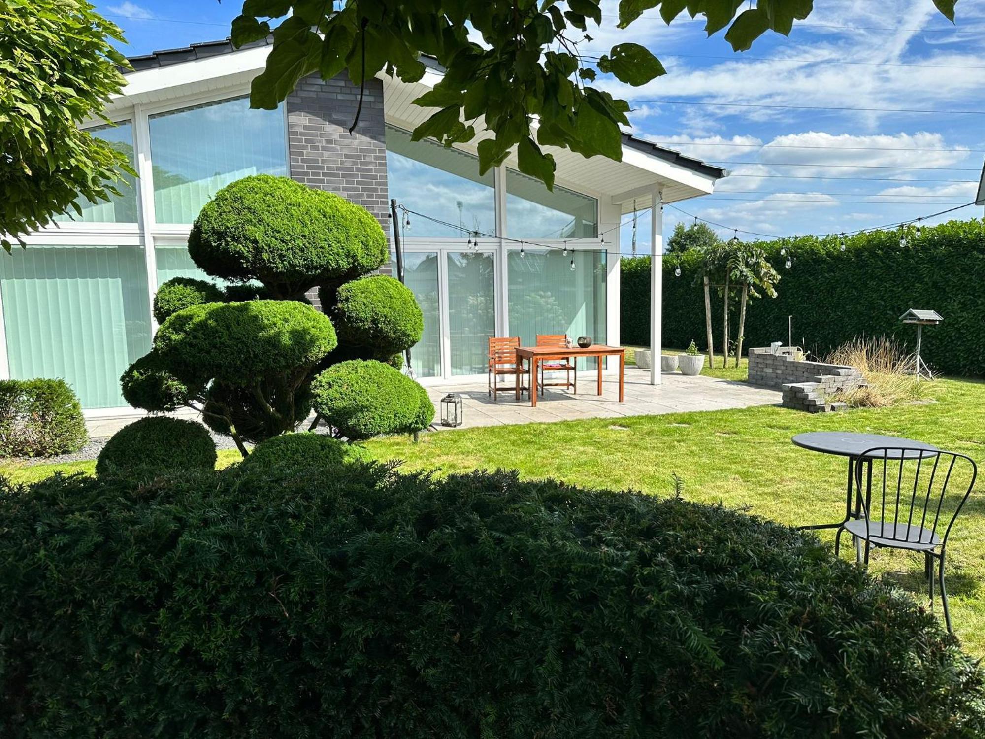 Idylisches Ferienhaus Edewecht Bagian luar foto