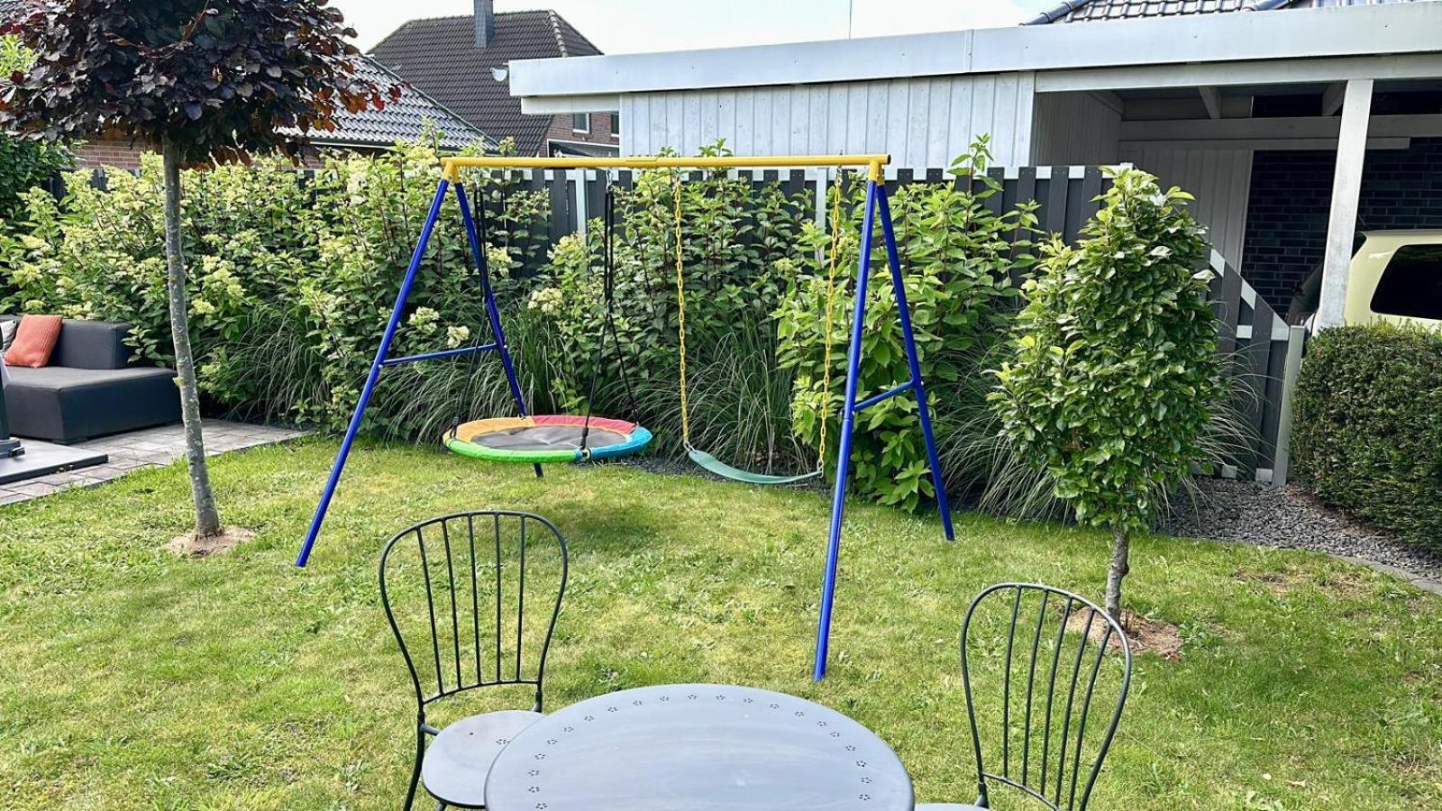 Idylisches Ferienhaus Edewecht Bagian luar foto